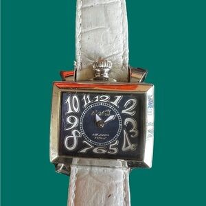 Gaga Milano white and Navy